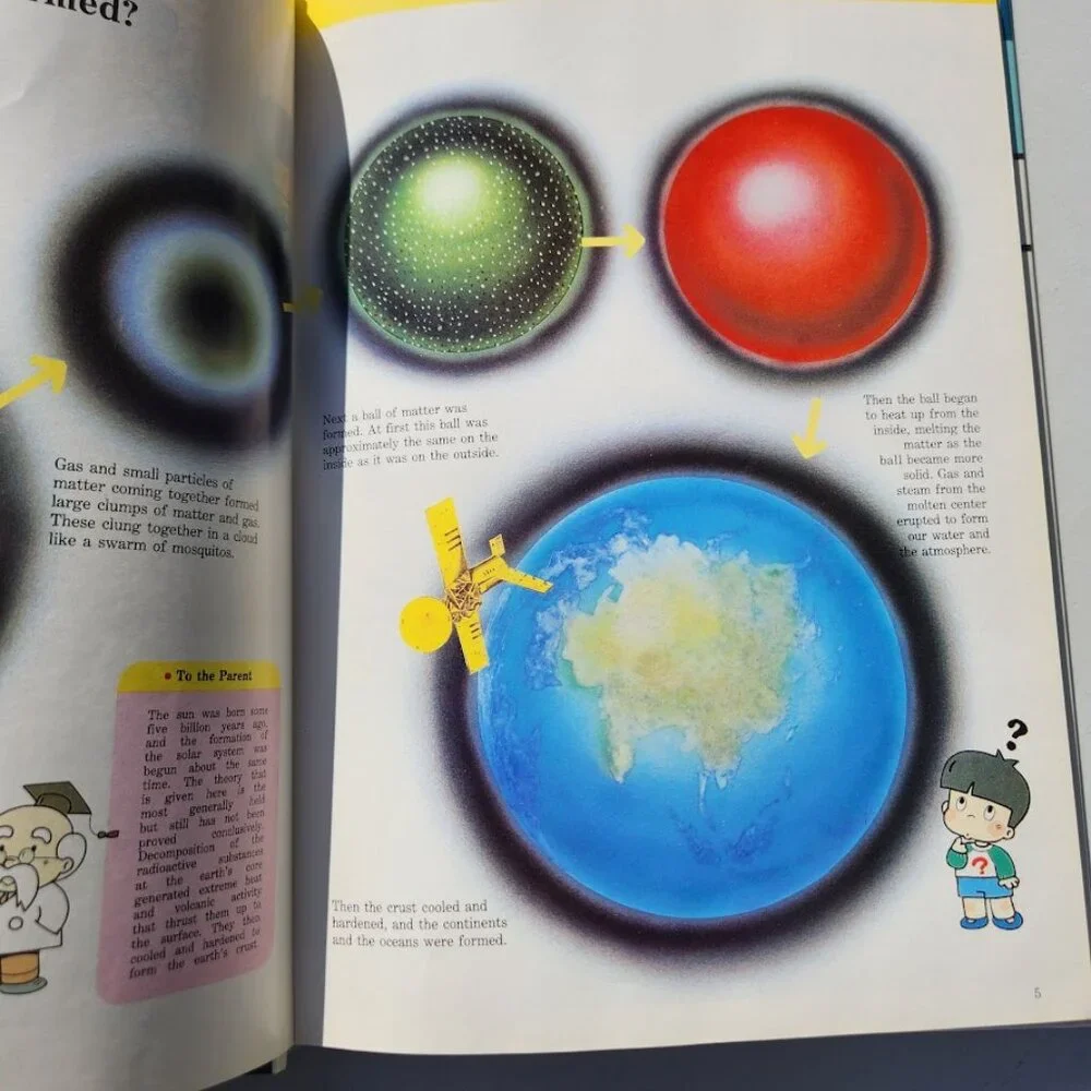 Sky and Earth A Child's First Library of Learning Book Science Book Homeschool B